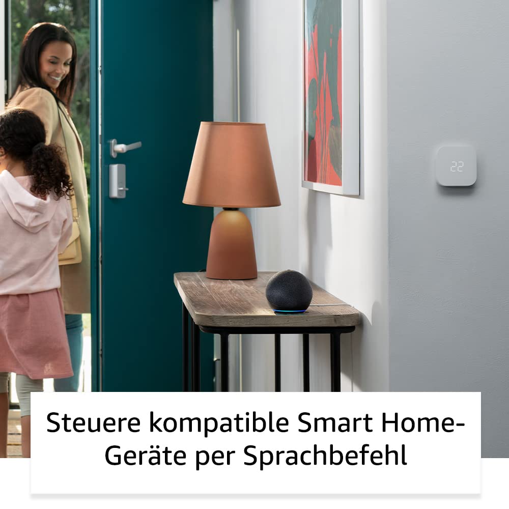 👉 Intelligenter WLAN- & Bluetooth-Lautsprecher – Neueste Generation, kraftvoller Klang, Sprachsteuerung, Farbe Weiß